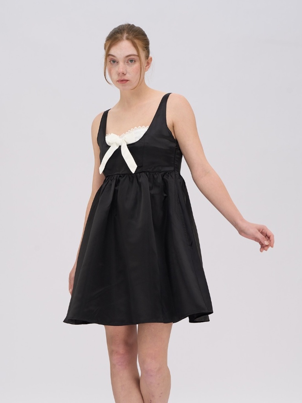 Sugar Bow Babydoll Mini Dress